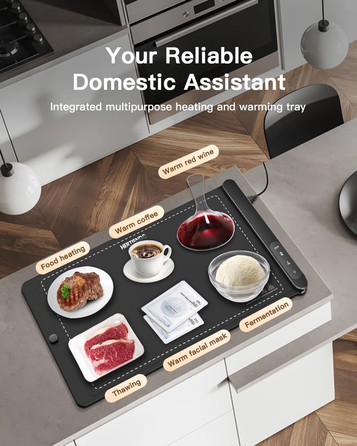 HERTIENDO dough fermentation and defrost use showcases versatility in the kitchen