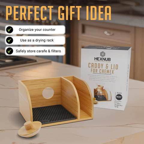 HEXNUB eco-friendly bamboo material emphasizes sustainable, durable construction.