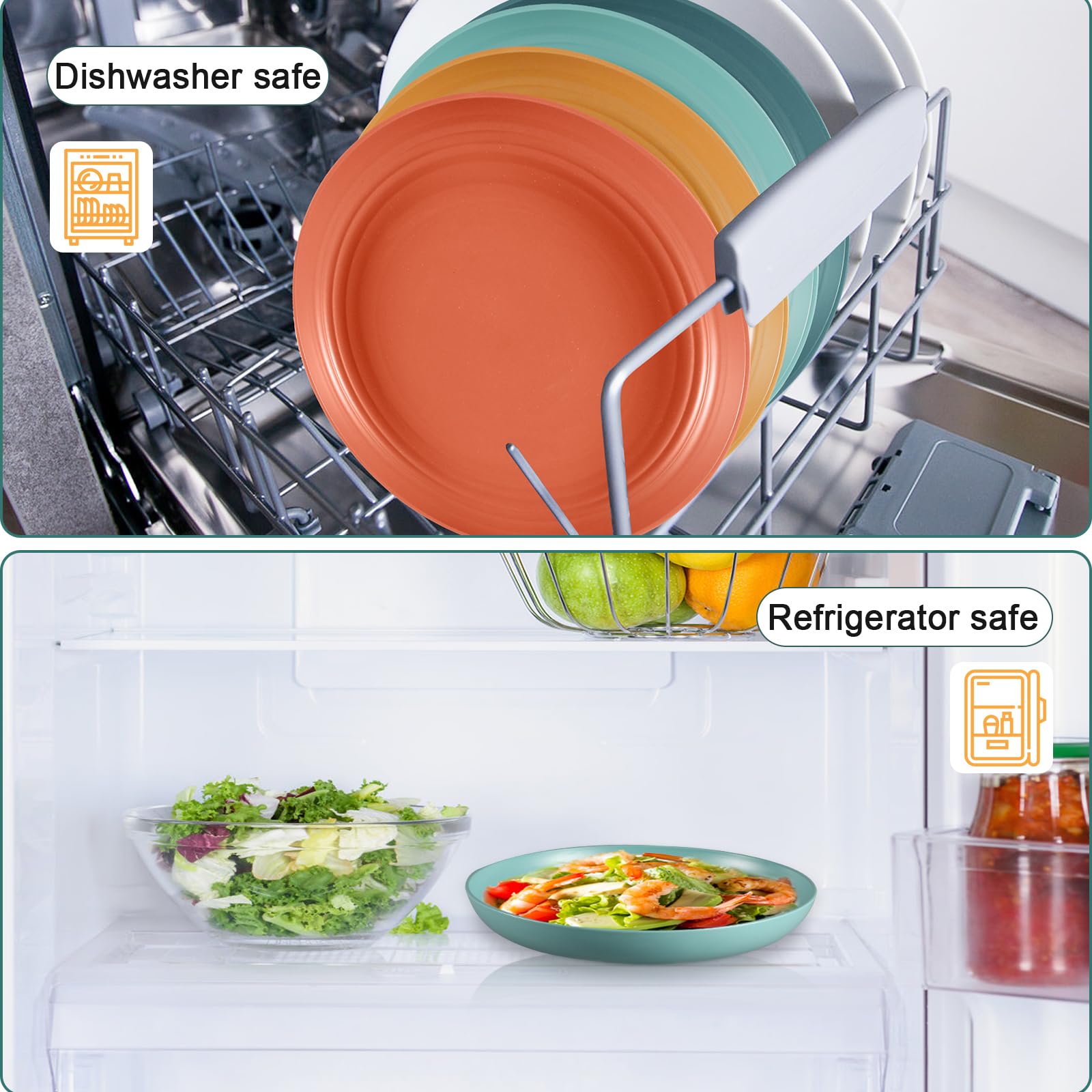 HEYCOME anti-slip bottom plate keeps meals steady during use.