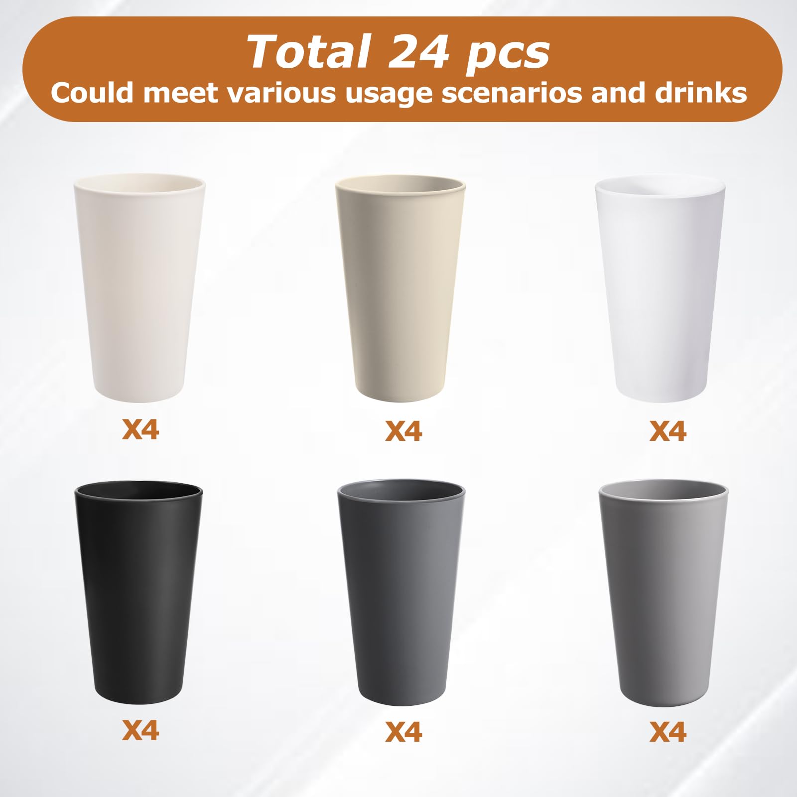 HEYCOME stackable cups save space on kitchen shelves