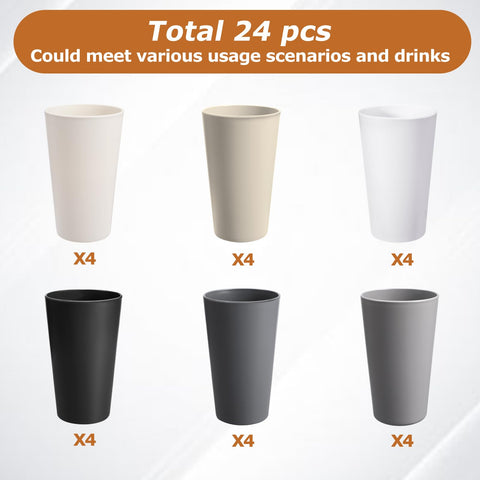 HEYCOME stackable cups save space on kitchen shelves