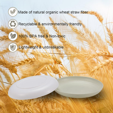 Heycome plates feature thickened material for lasting durability during daily use.