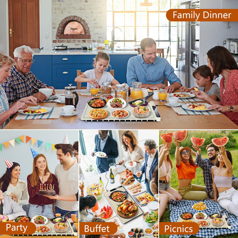 Heyfavor warming mat rollable and portable for home and travel