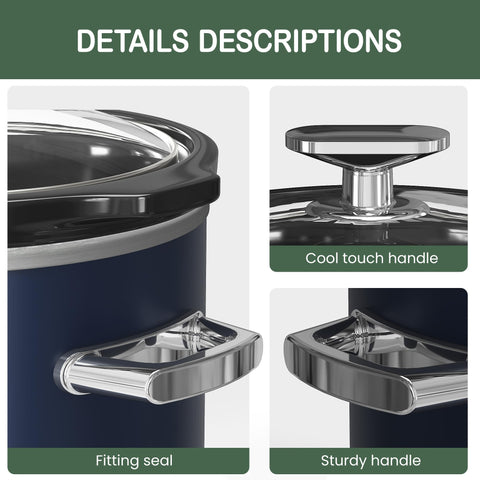 HEYNEMO control knob showing low, high, warm settings for flexible cooking