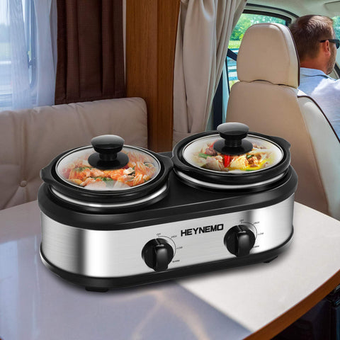 HEYNEMO easy-clean removable pots simplify cleanup after gatherings.