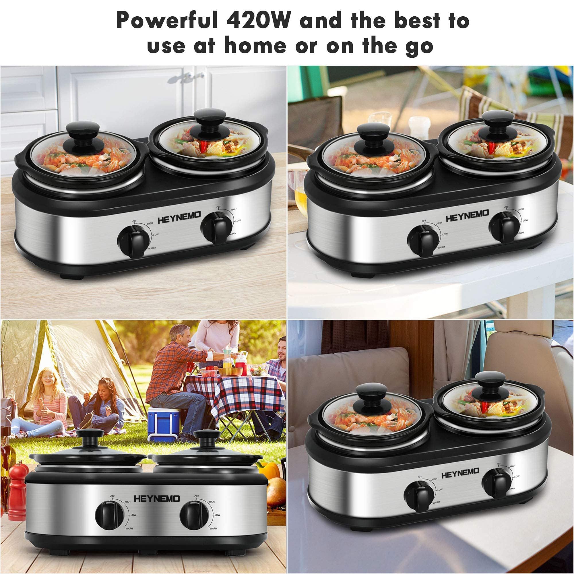 HEYNEMO portable design ideal for parties and camping trips.