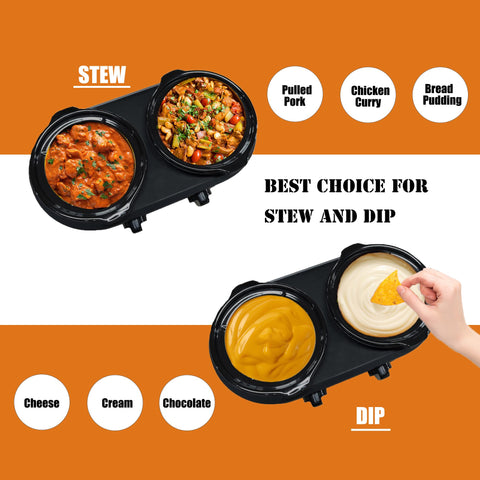 HEYNEMO removable ceramic pots for quick cleaning and versatile cooking.