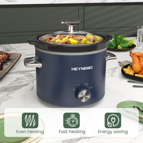 HEYNEMO stainless steel body with blue finish for everyday use