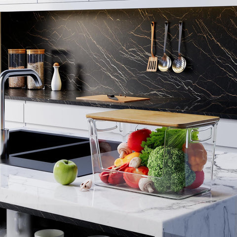 Heyuzb open-front design enables effortless item retrieval.