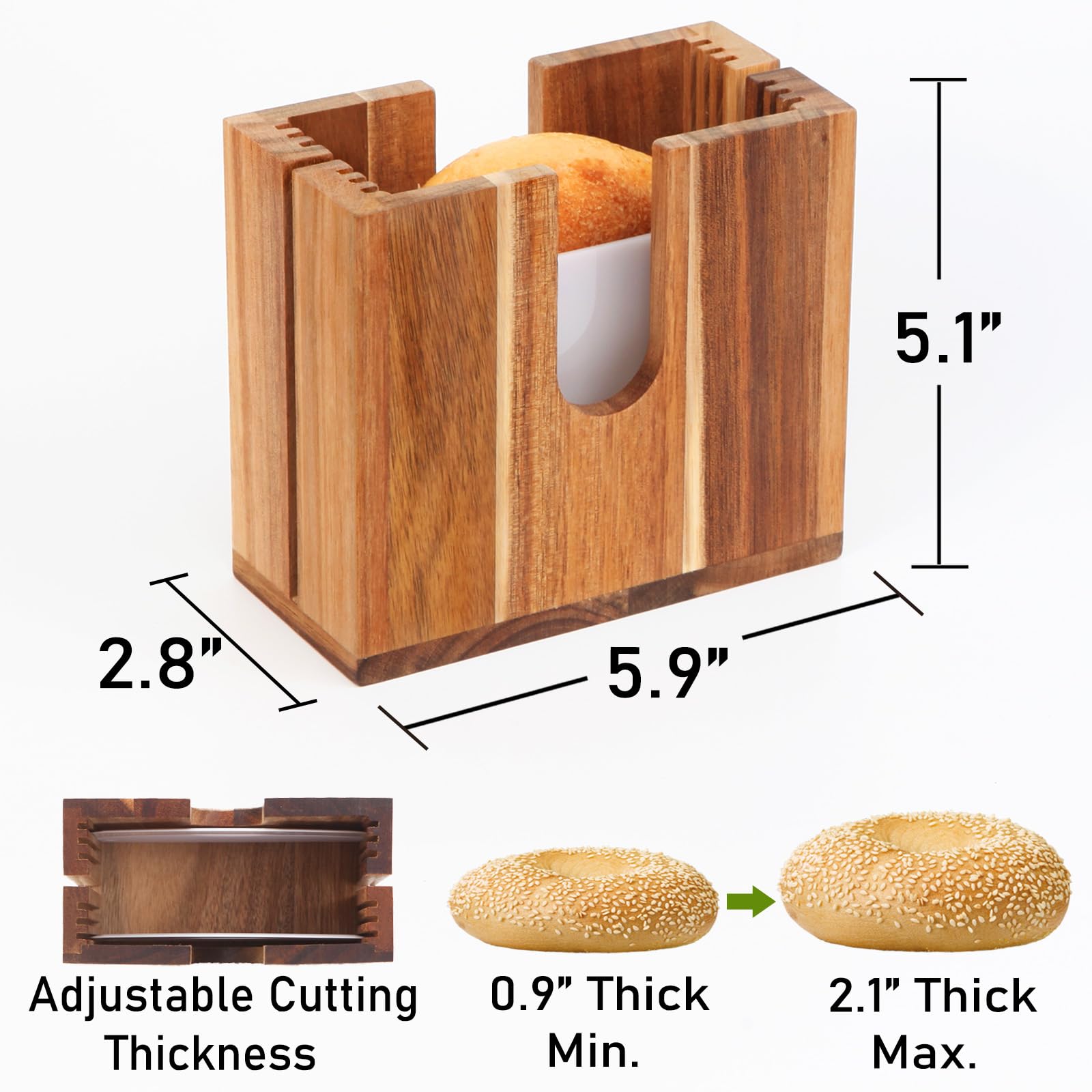 HeywoodCabin ultra-compact storage fits narrow drawers under cabinets.
