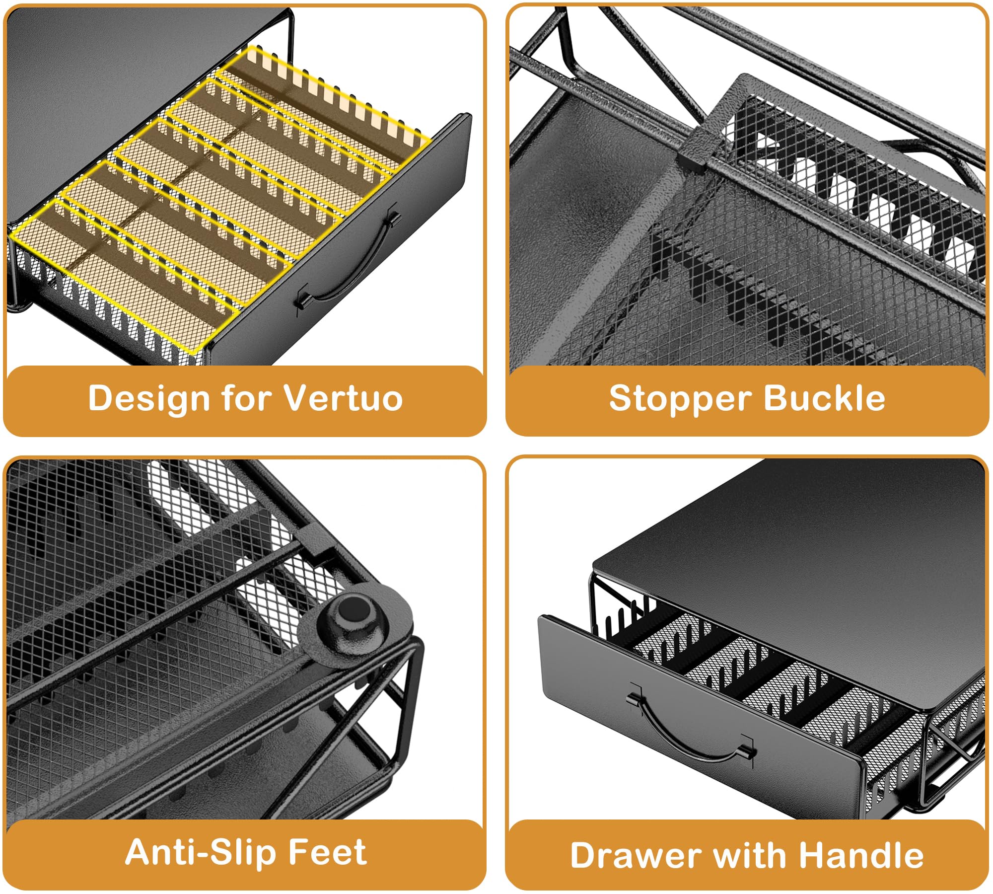 HFHOME gift-ready coffee station accessory for organized mornings.