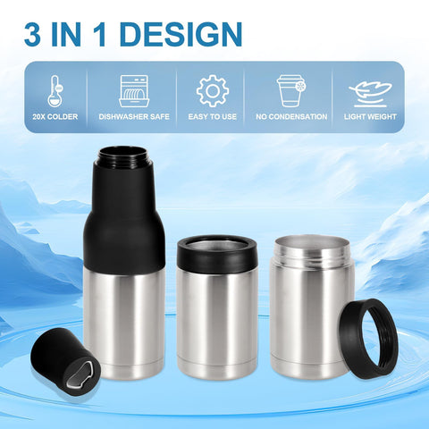 Hgkeke Frosty Beer Holder BPA free and dishwasher safe