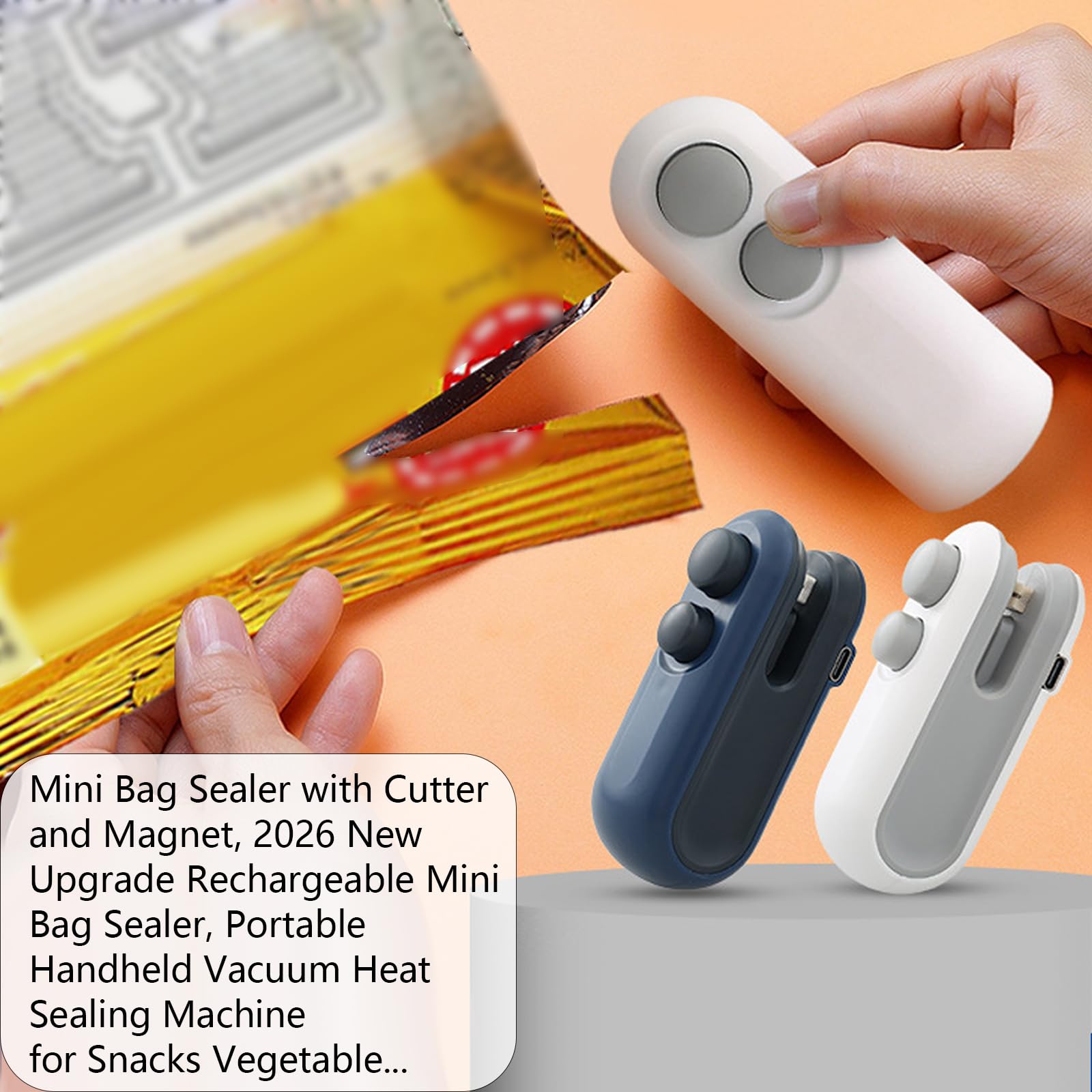 Hgkvnul compact portable design fits in-hand or in a bag.