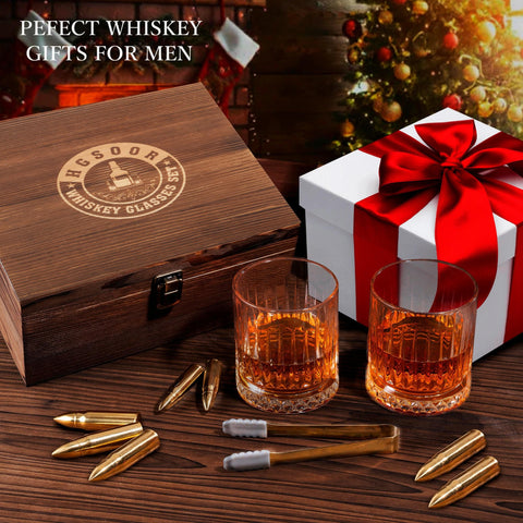 Hgsoor luxury gift set enhances any home bar or man cave