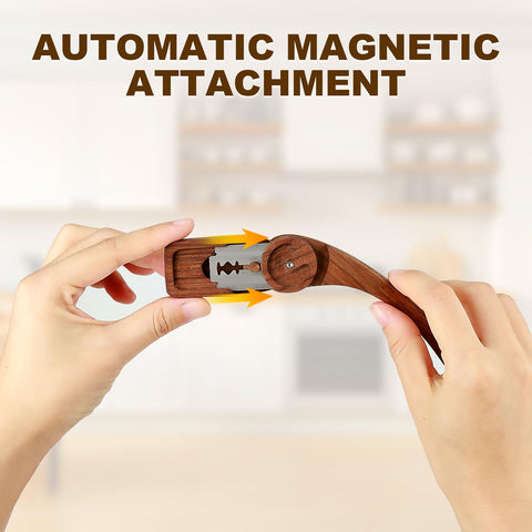 HHZPAEK magnetic blade guard keeps blades secure.