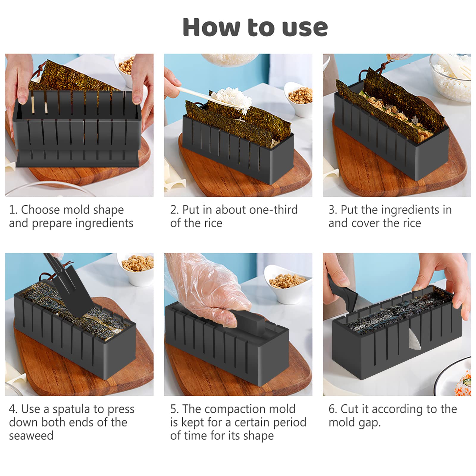 HI NINGER color box gift-ready packaging enhances gifting for sushi lovers
