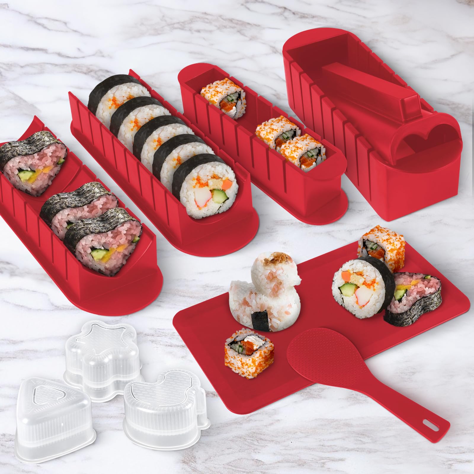 HI NINGER colorful gift box highlights presentable sushi kits