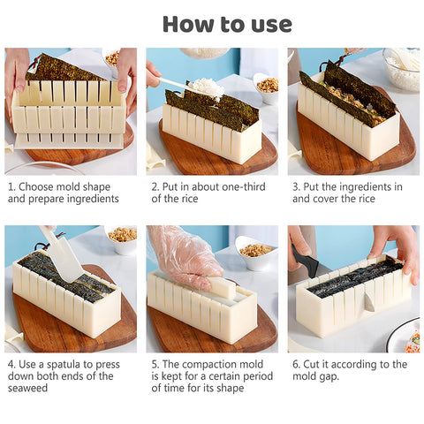 HI NINGER deluxe round sushi mold for neat circular shapes