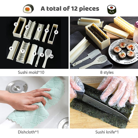 HI NINGER deluxe sushi kit box for storage and gifting