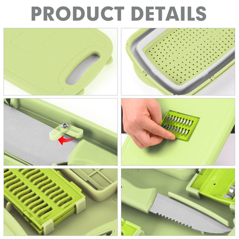 HI NINGER stainless steel cutter attachment enables precise slicing on the go