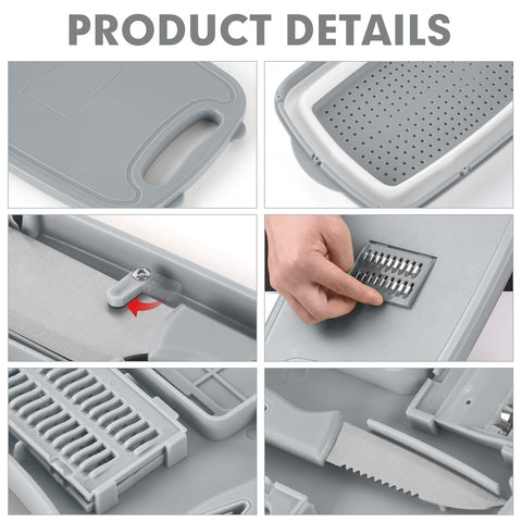 HI NINGER removable inserts enable customizable cuts and thicknesses.
