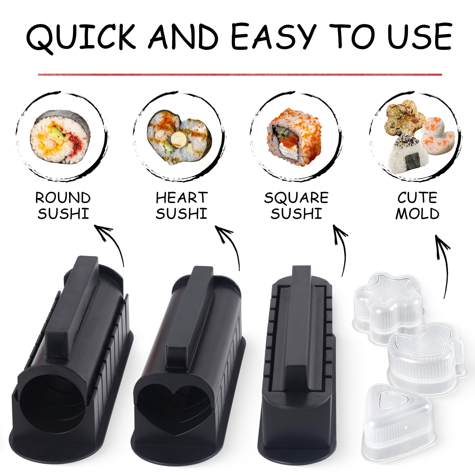 HI NINGER sushi knife for clean, precise cuts