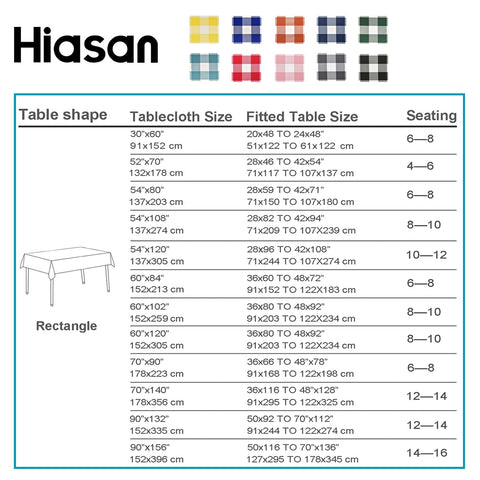 Hiasan easy-cleaning tablecloth wipes clean with a cloth.