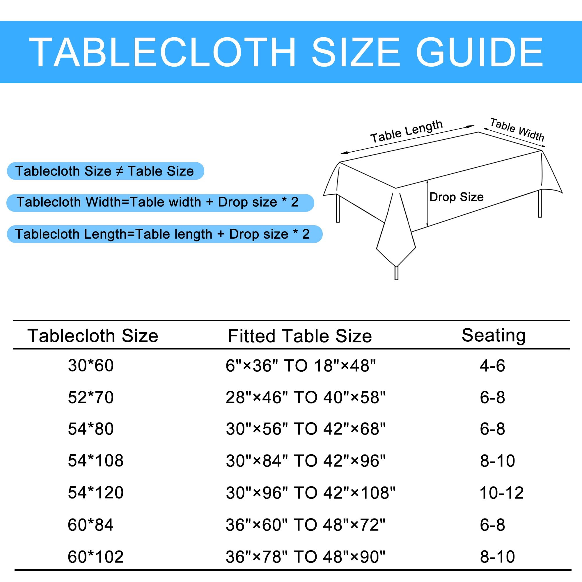 Beige spill-proof tablecloth from Hiasan, easy to wipe clean after spills.