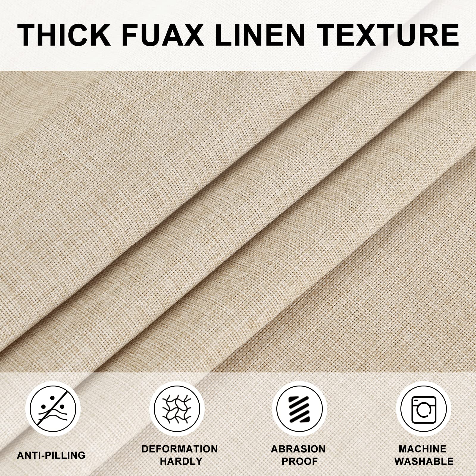 Hiasan tablecloth spill-proof fabric protects surfaces during family dinners.