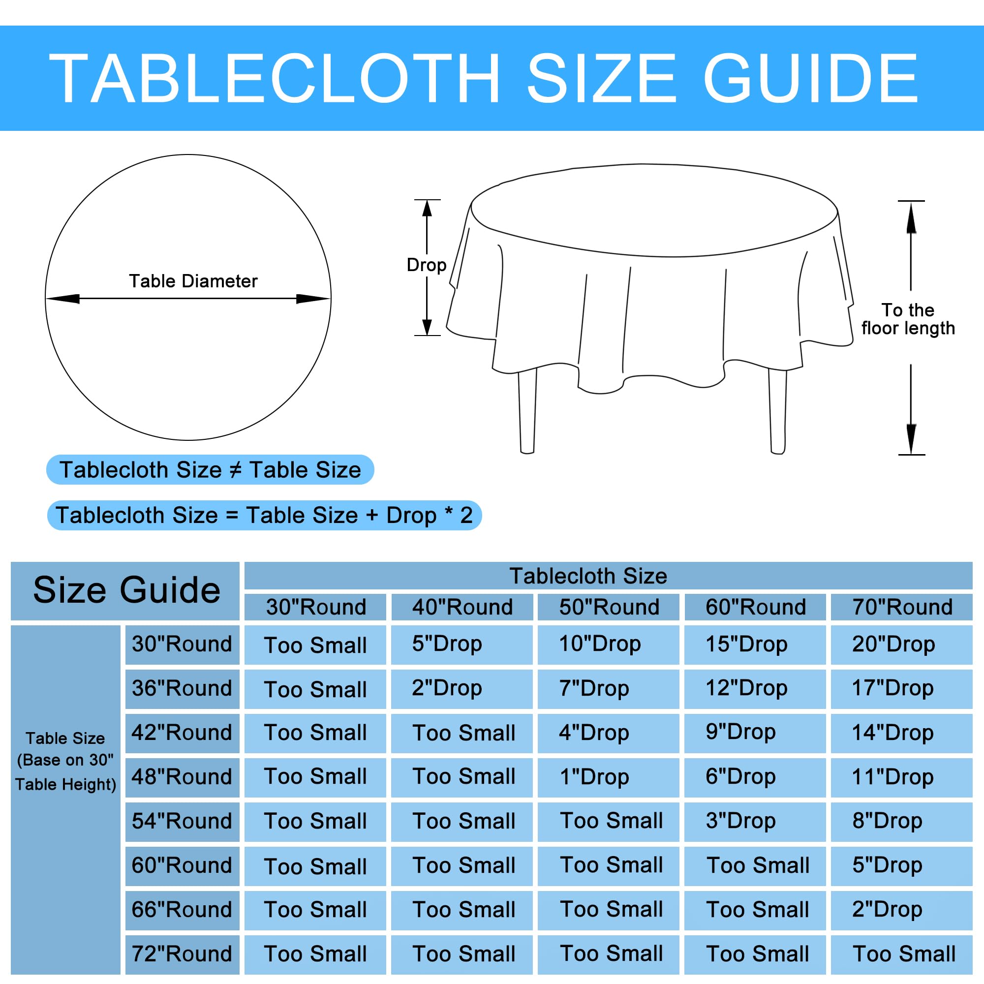 Hiasan tablecloth close-up shows soft texture with wrinkle resistance for everyday meals.