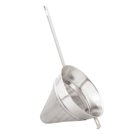 HIC Kitchen Chinois cone sieve with 7-inch diameter for silky sauces and soups.