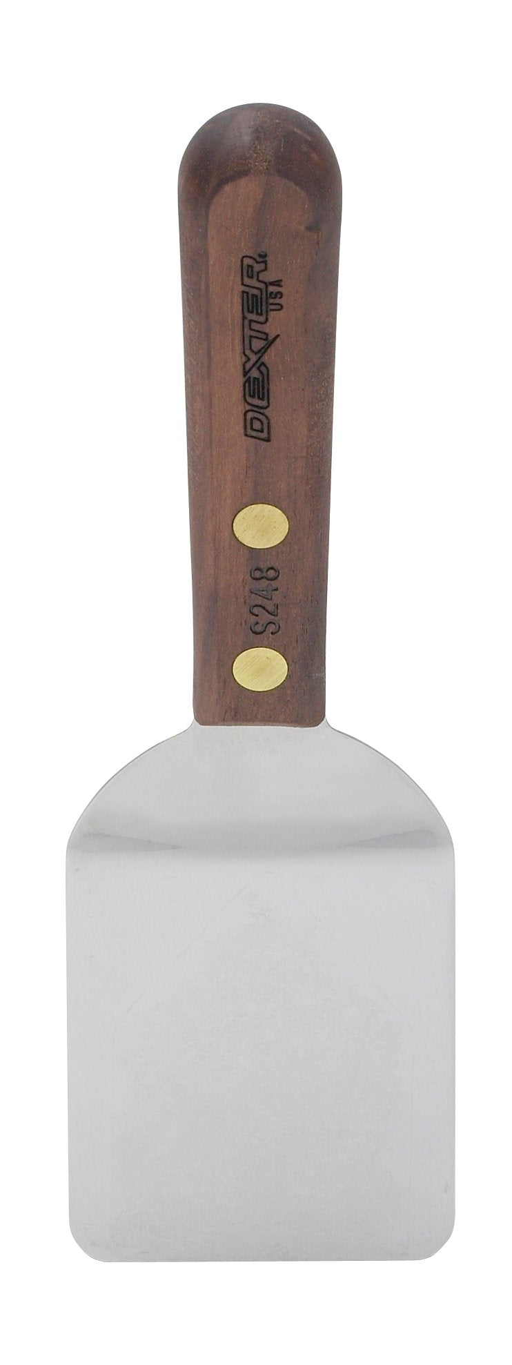 HIC Kitchen Dexter-Russell mini turner with walnut handle, ideal for delicate pastries.