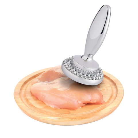 HIC Kitchen dual meat tenderizer ideal for braciole, cordon bleu, and schnitzel prep