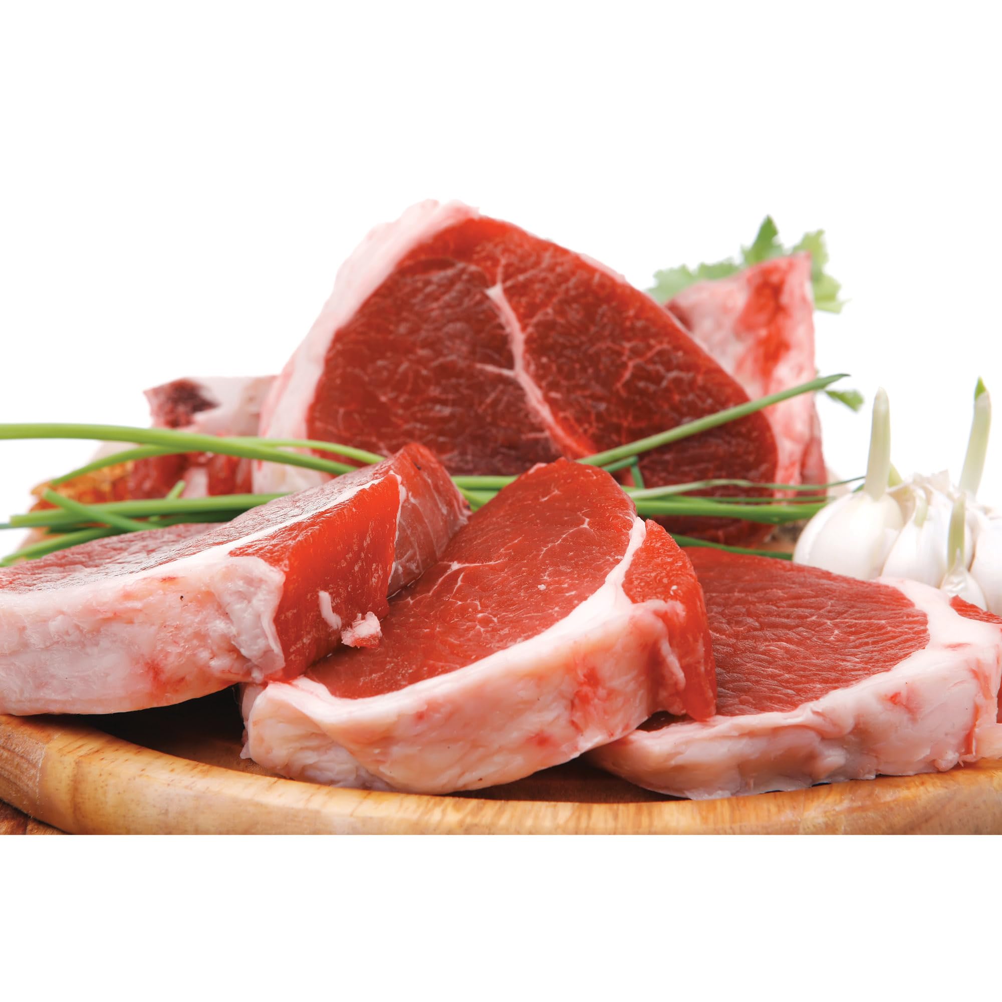 HIC Kitchen dual meat tenderizer in use over cutting board for safe prep