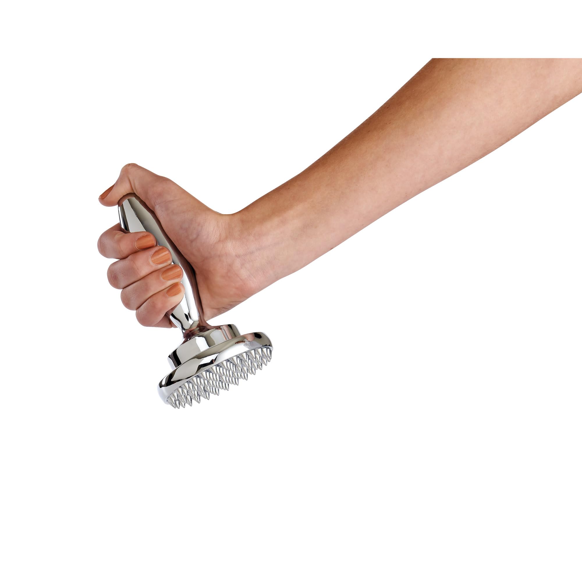 HIC Kitchen dual meat tenderizer smooth side for flattening veal into even thin cutlets