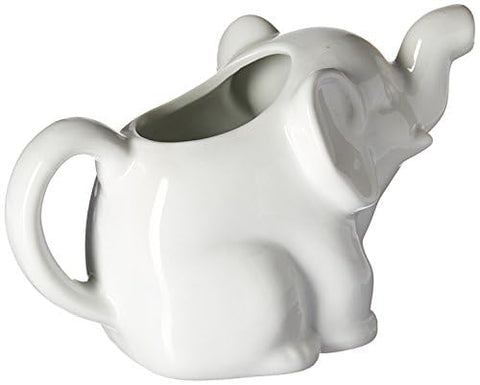 HIC Kitchen Elephant Creamer image highlights dishwasher-safe design for easy cleanup.