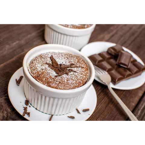 HIC Kitchen Fine Porcelain Ramekin shows durable, lead-free material.