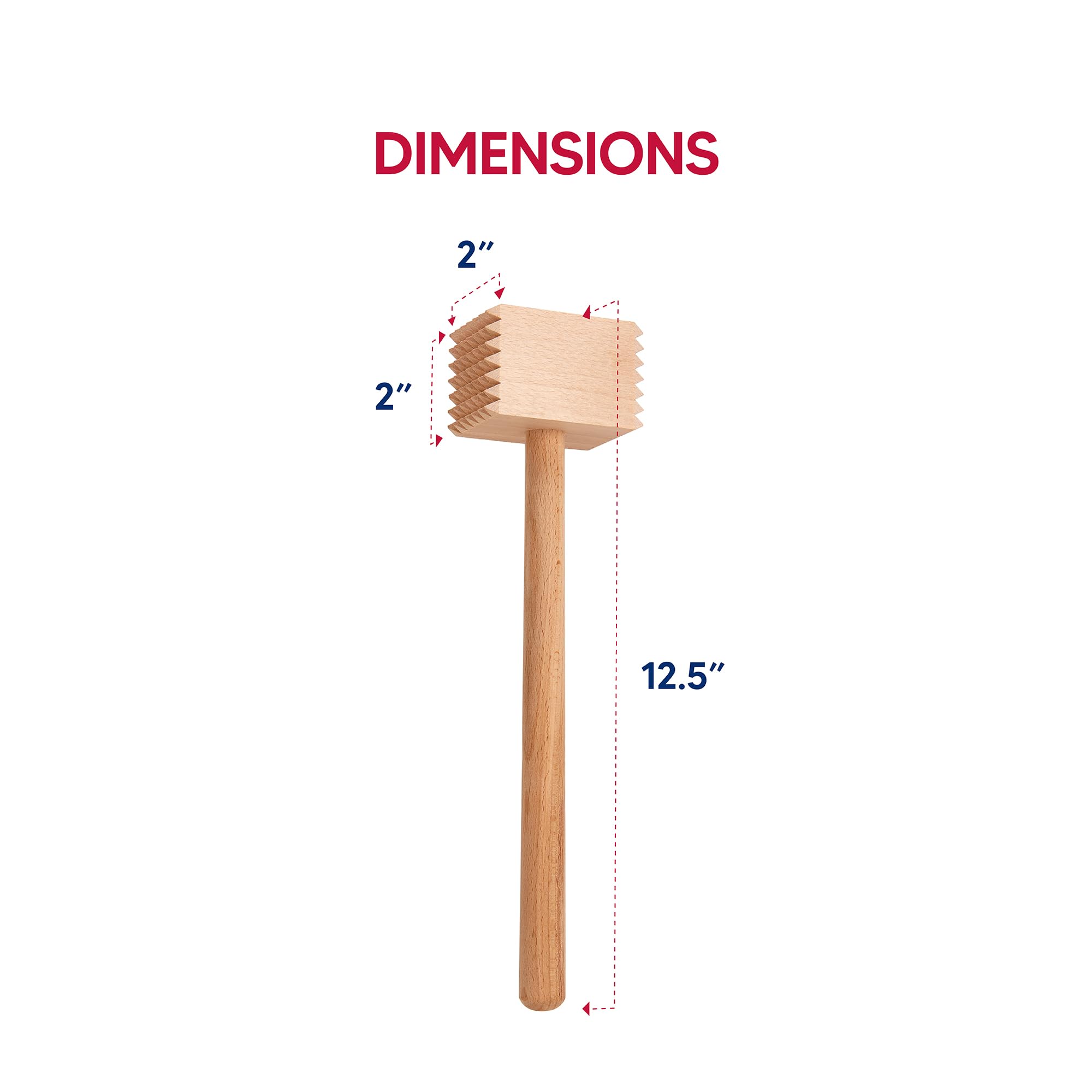 HIC Kitchen dimensions 12.5 x 2 x 2 inches suit everyday kitchen tasks.