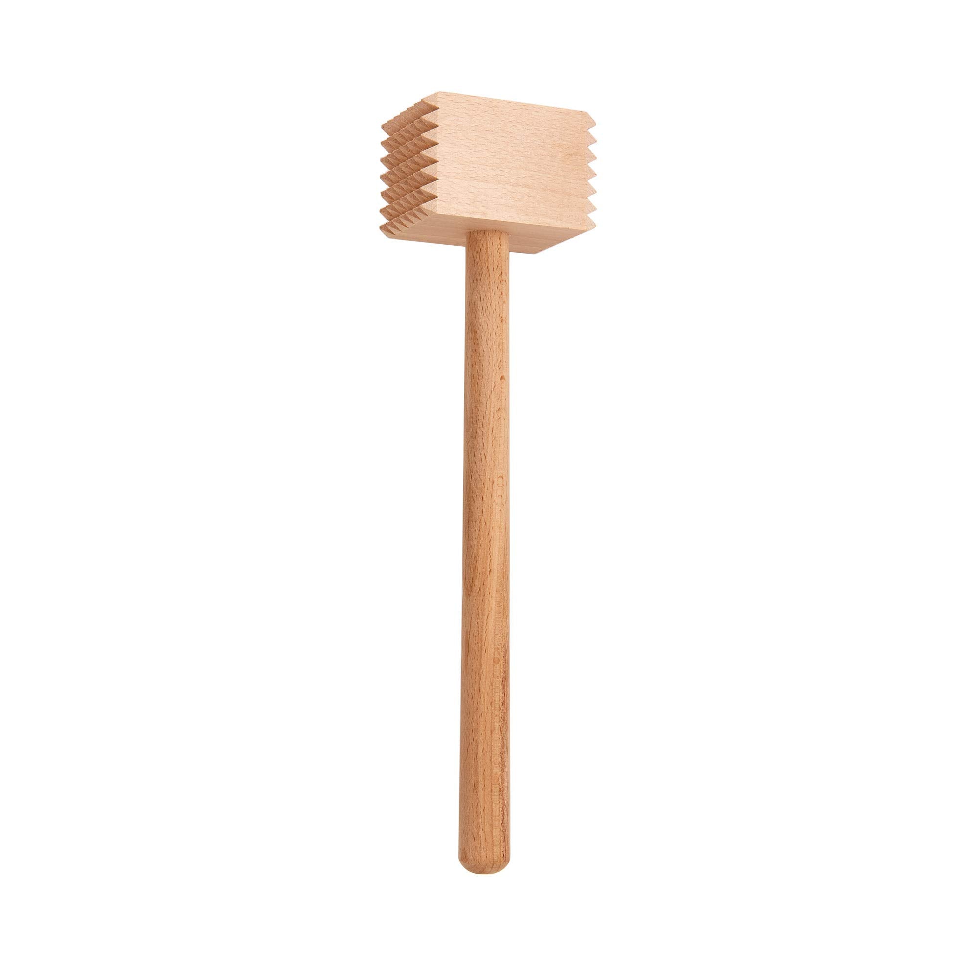 HIC Kitchen meat tenderizer double-sided for versatile flattening and tenderizing.