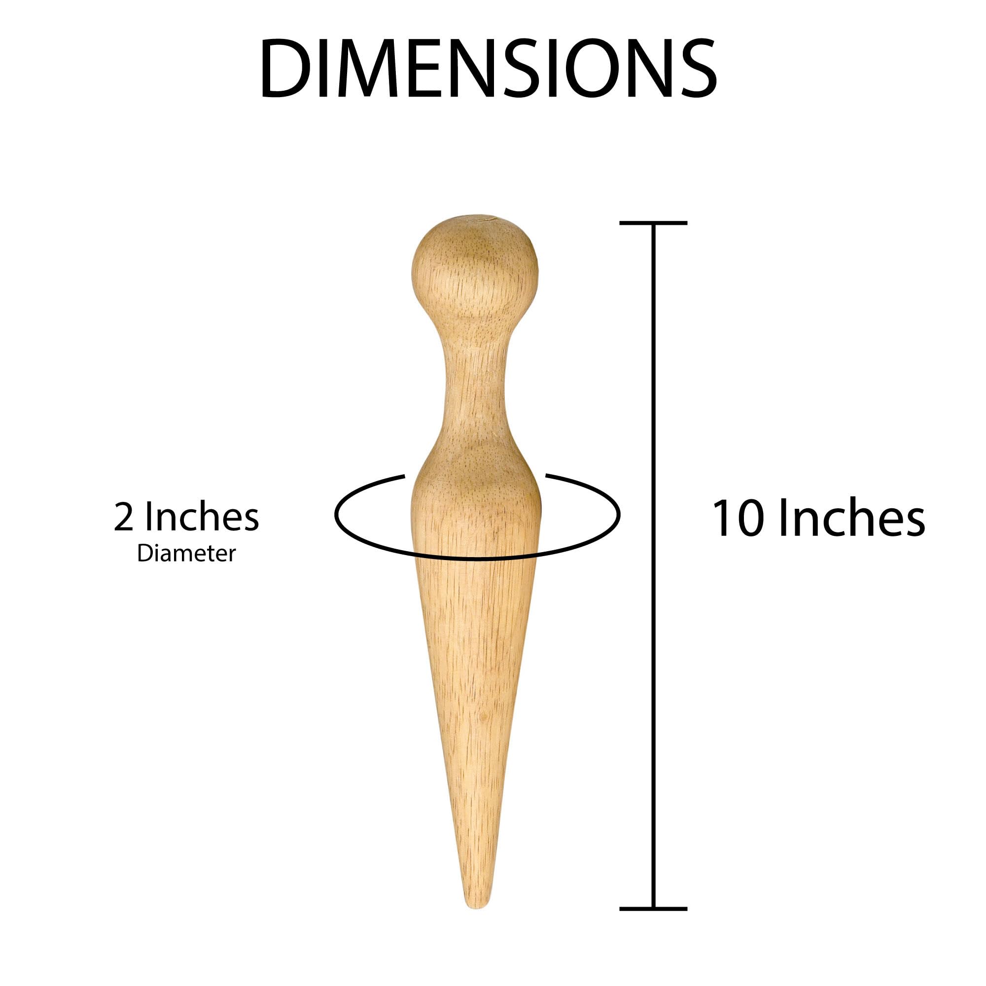 HIC Kitchen pestle supports easy cleaning and maintenance in busy kitchens.