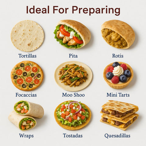 HIC Kitchen tortilla press is safe and fun for kids to use.