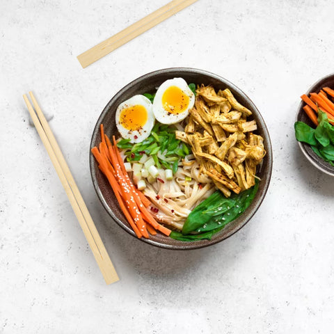 Hiceeden tapered-tip chopsticks simplify noodle and dumpling pickup
