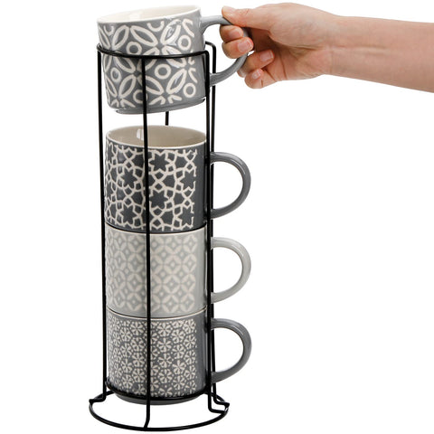 Lead-free, durable porcelain keeps beverages safe and long-lasting.