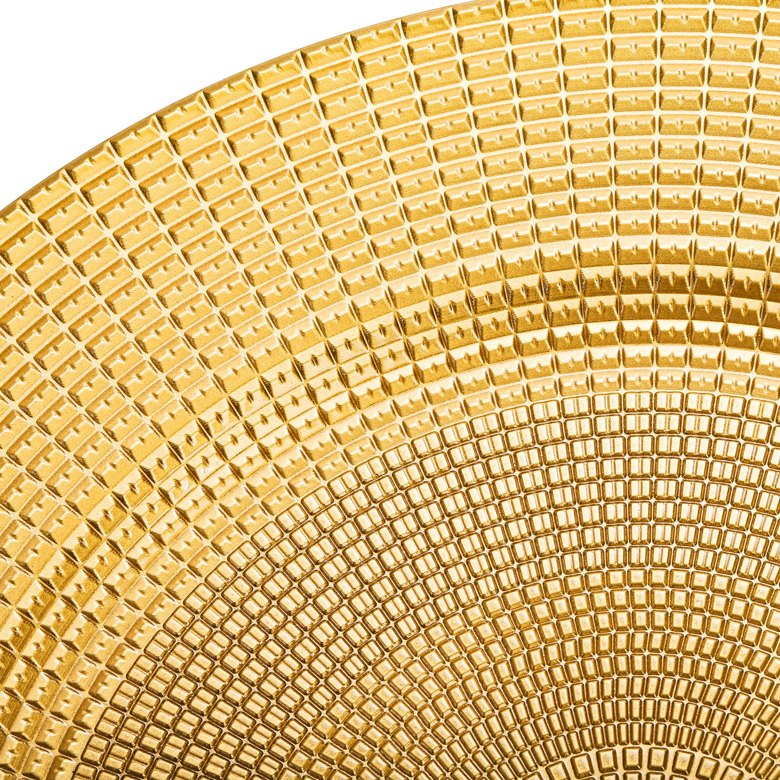 Hiceeden pack of 12 gold chargers ready for events