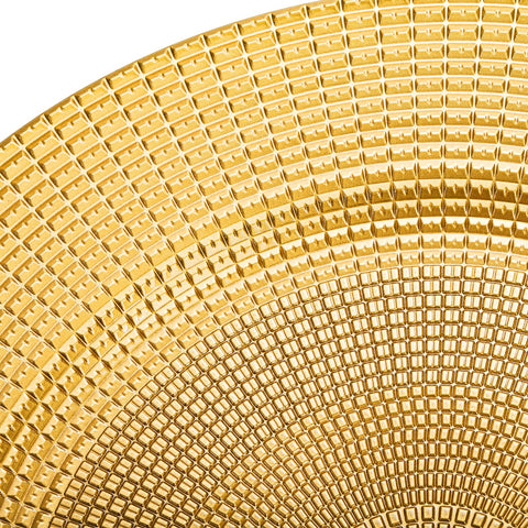 Hiceeden pack of 12 gold chargers ready for events
