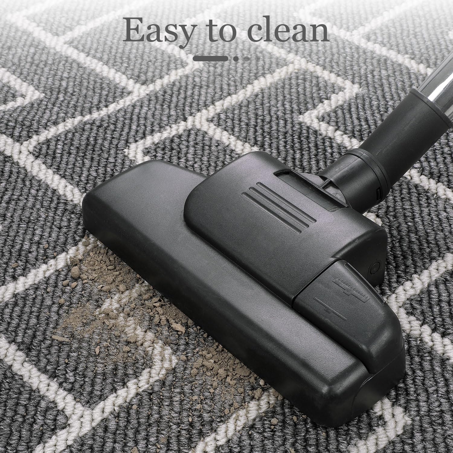 hicorfe Low-profile doormat fits under doors without sticking.