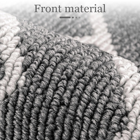 hicorfe Rib-fabric surface is easy to shake clean and maintain.