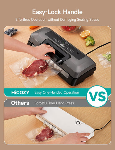 HiCOZY H700 multi-mode sealing with dry and moist options