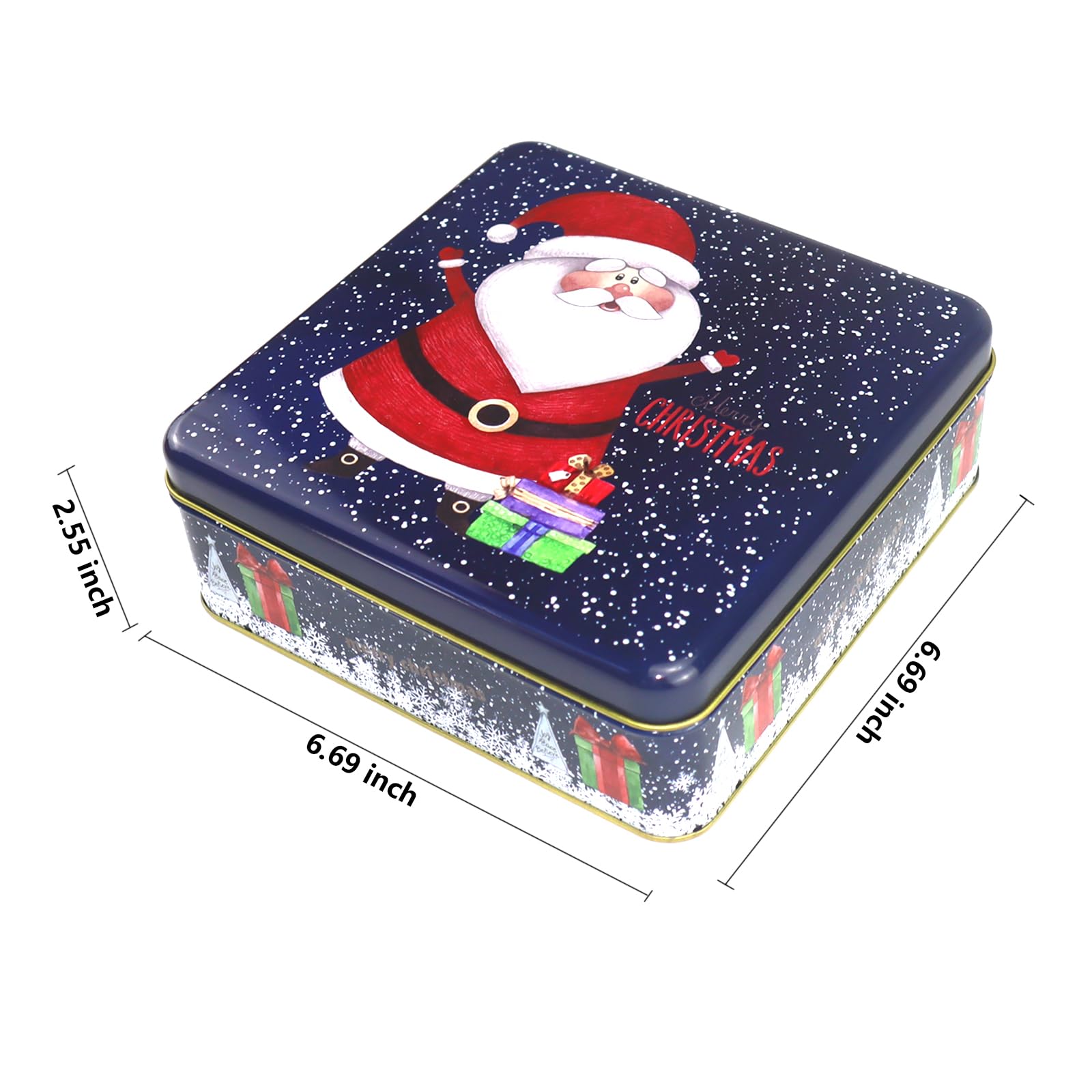 HIDERLYS cookie tin for kitchen storage and festive gifting ideas.