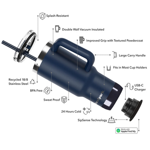 Hidrate Spark Pro 2 travel-friendly design for daily use
